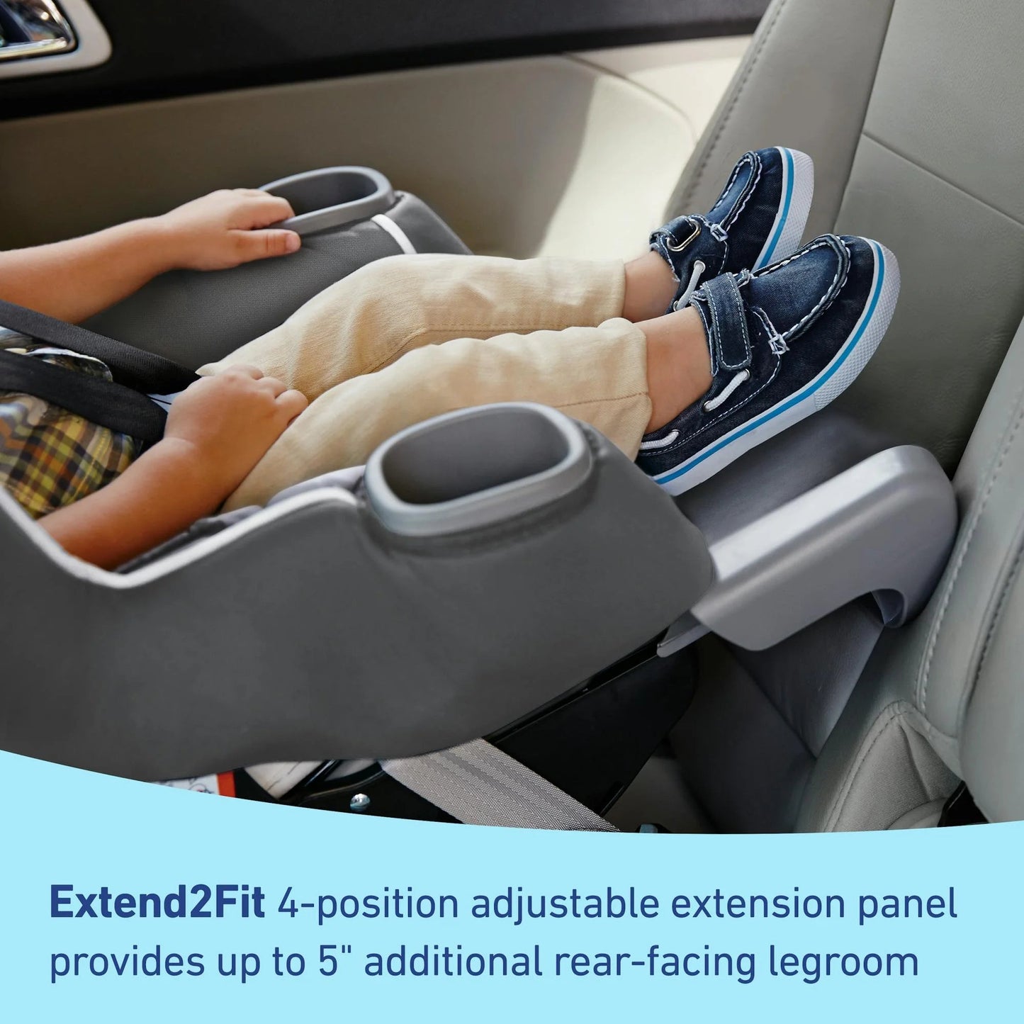 Extend2Fit® Convertible Car Seat