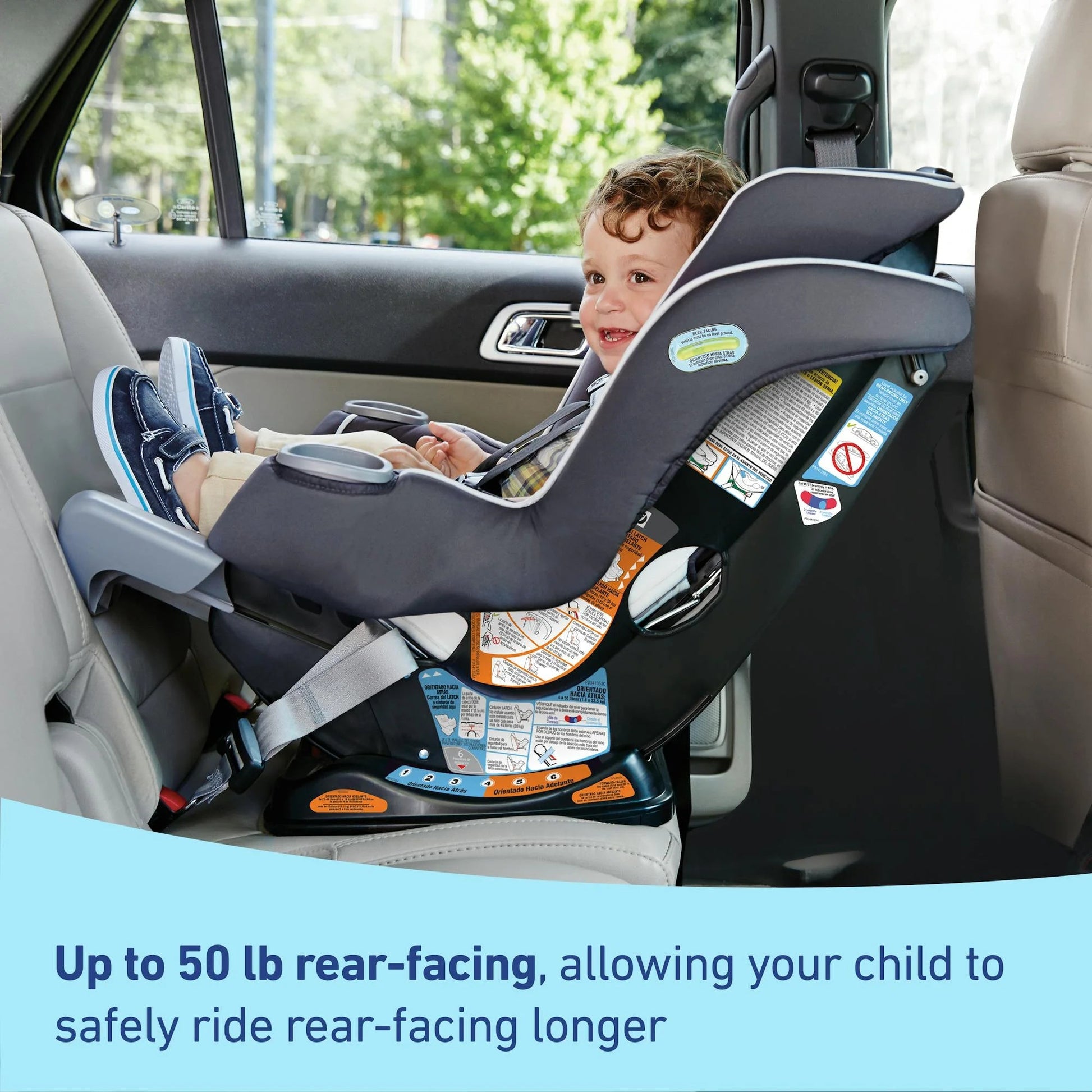 Extend2Fit® Convertible Car Seat