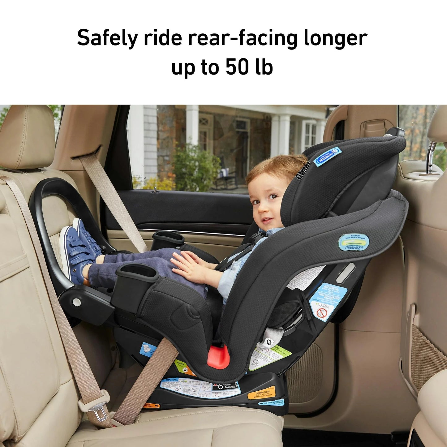 Extend2Fit® 3-In-1 Car Seat Featuring Anti-Rebound Bar