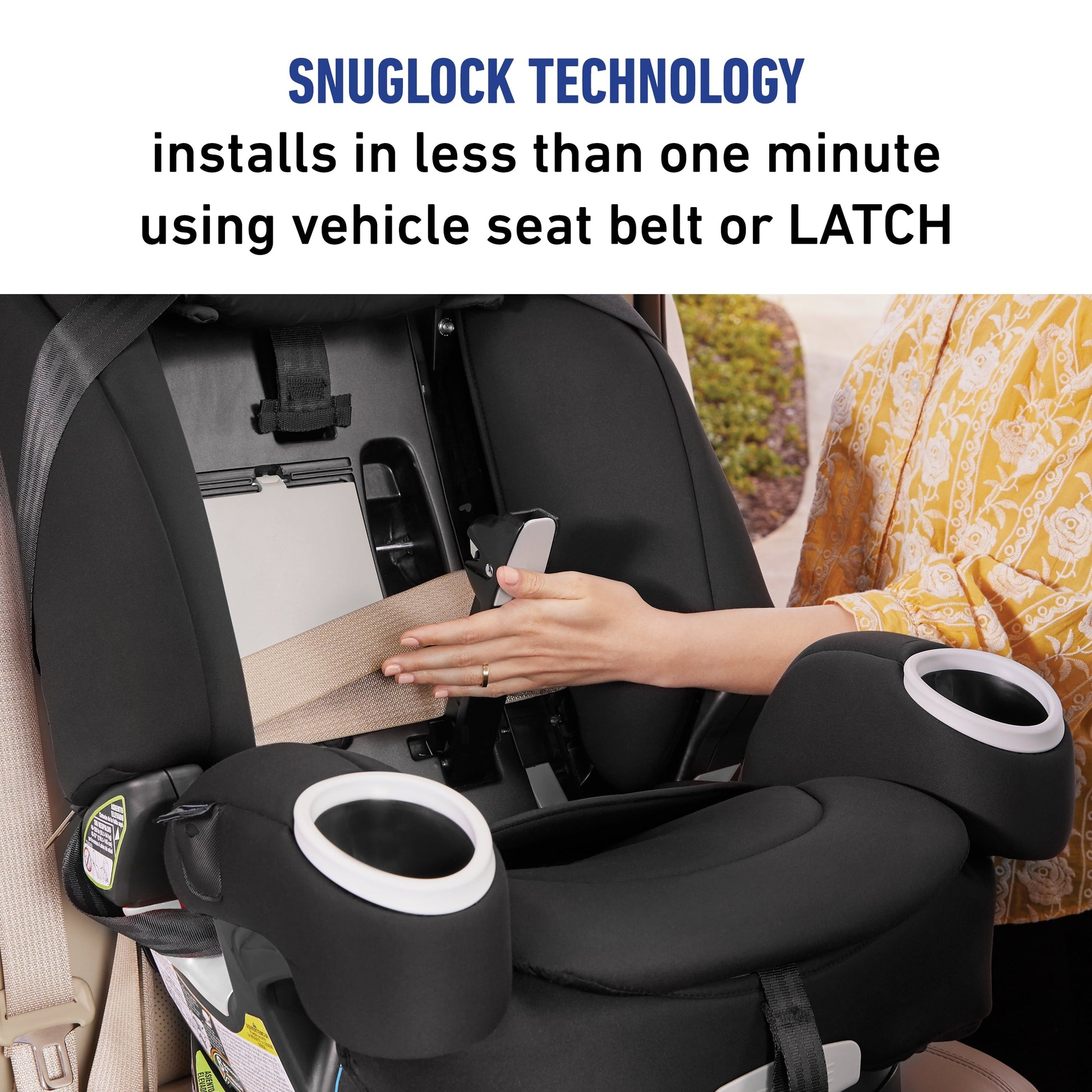 4Ever DLX Snuglock 4-In-1 Convertible Car Seat, Tomlin