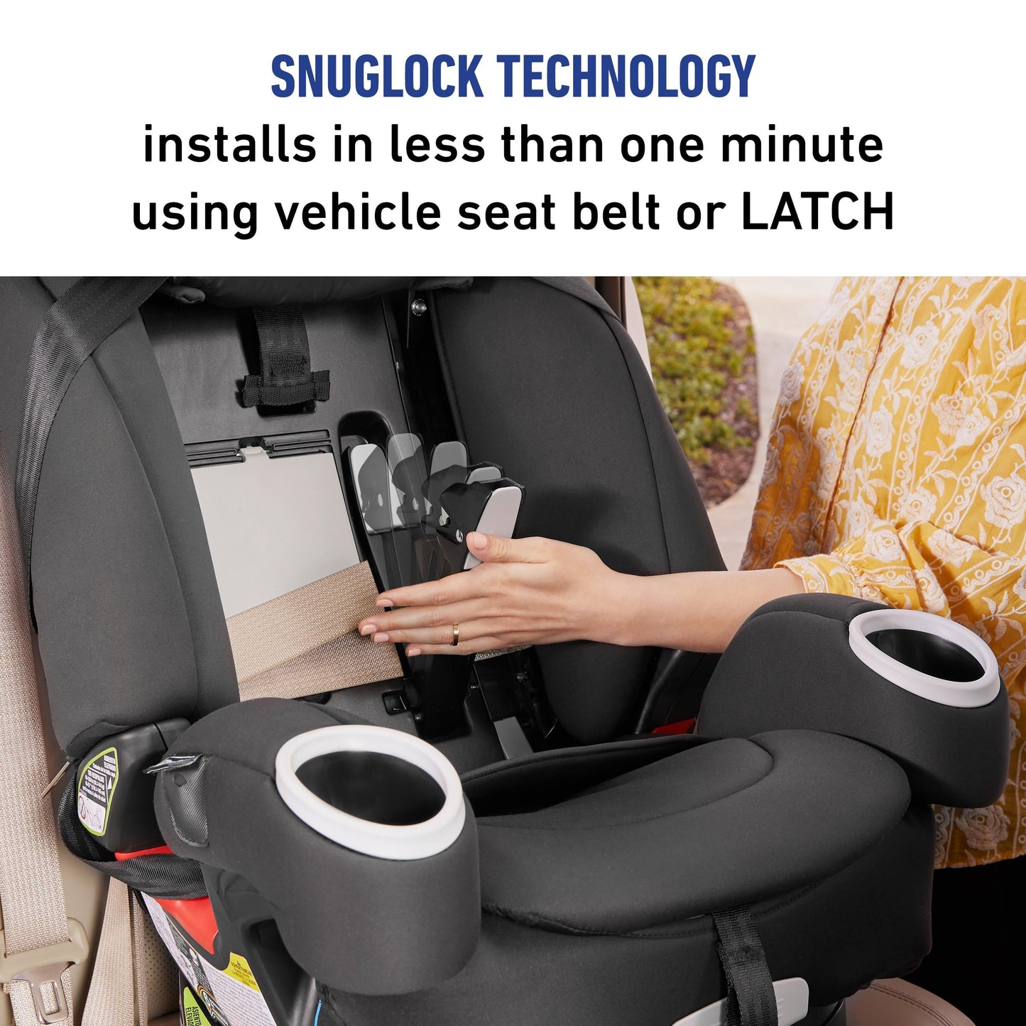 4Ever DLX Snuglock 4-In-1 Car Seat, Tomlin