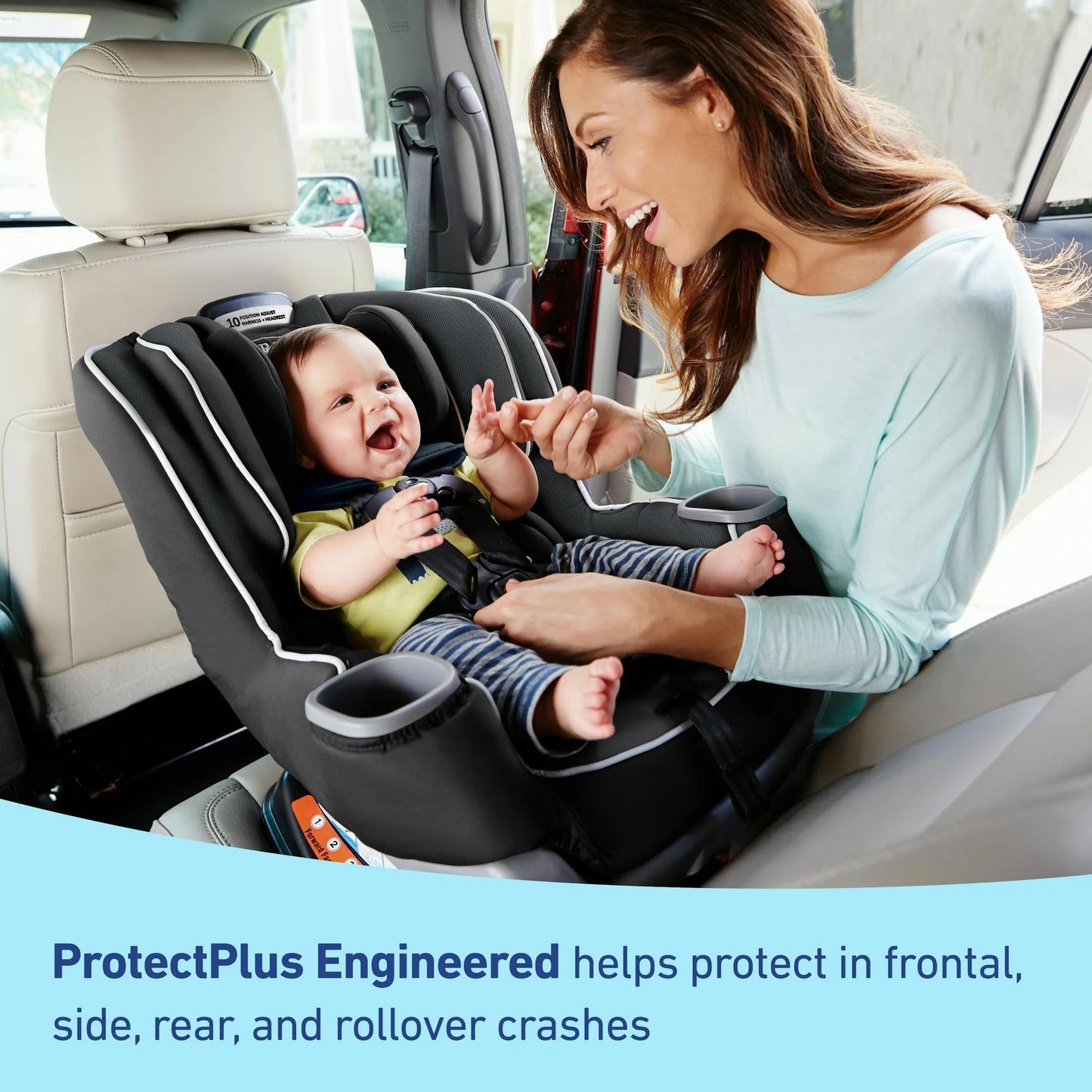 Extend2Fit® Convertible Car Seat