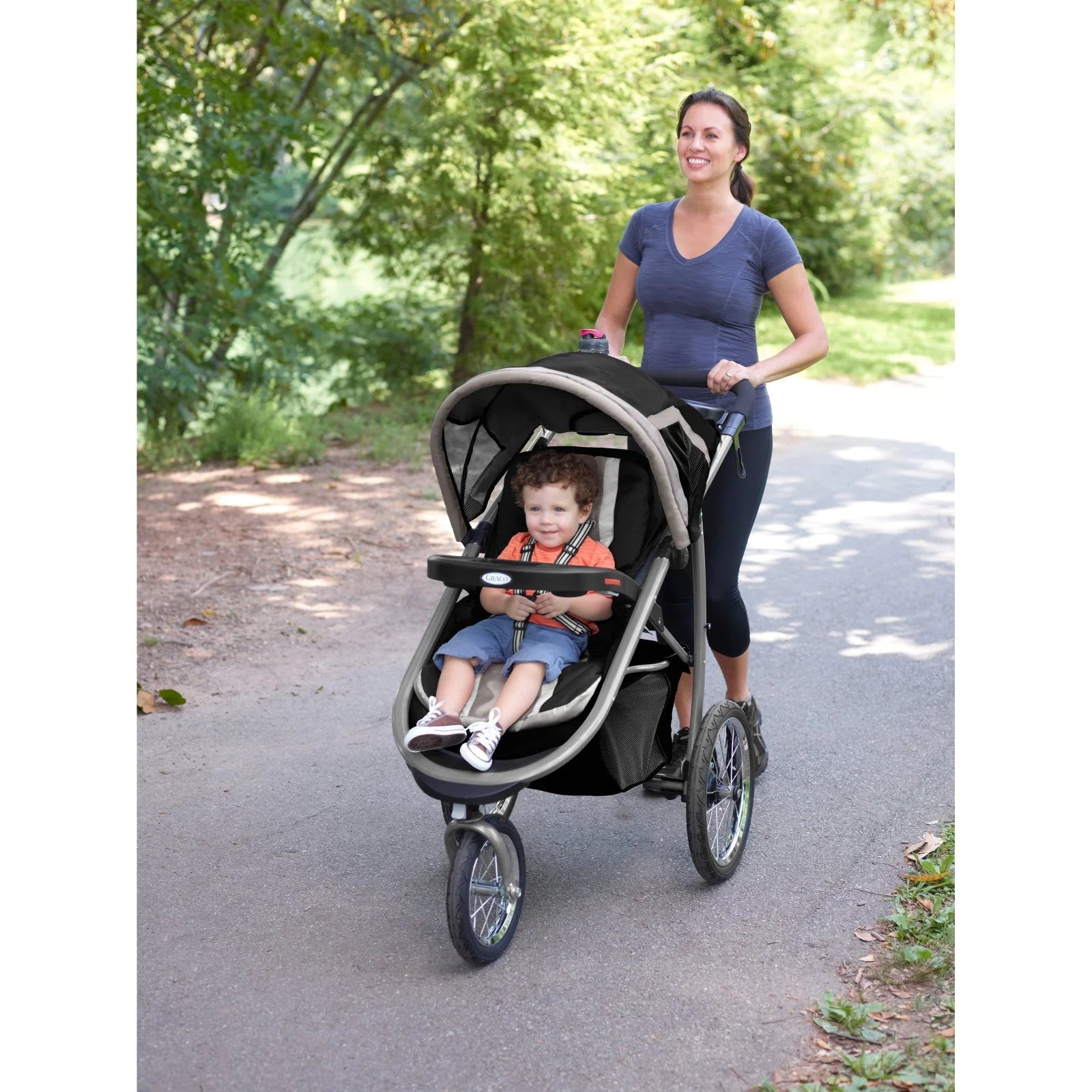 Fastaction Fold Jogger Click Connect Stroller, Gotham, 37 Lbs