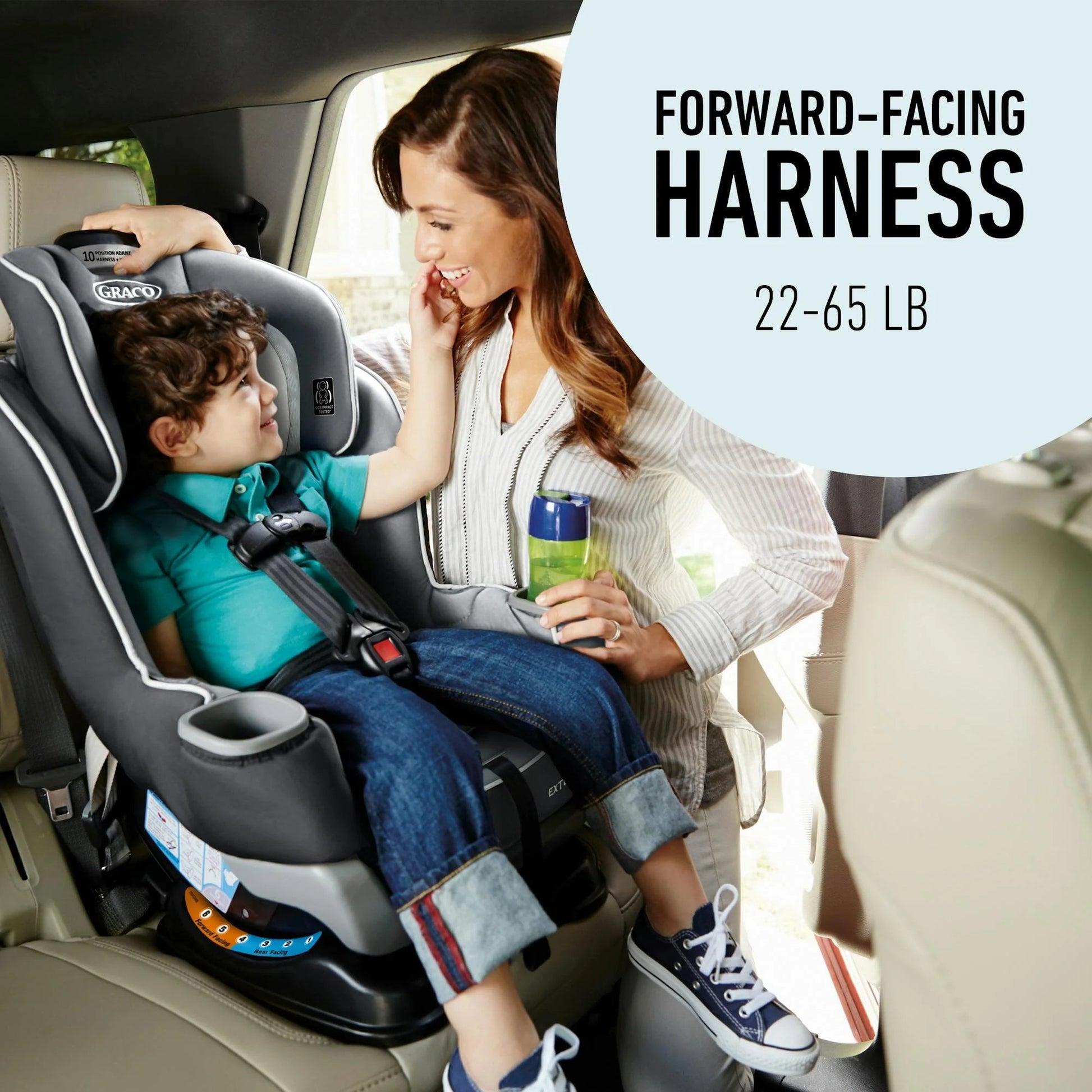 Extend2Fit® Convertible Car Seat