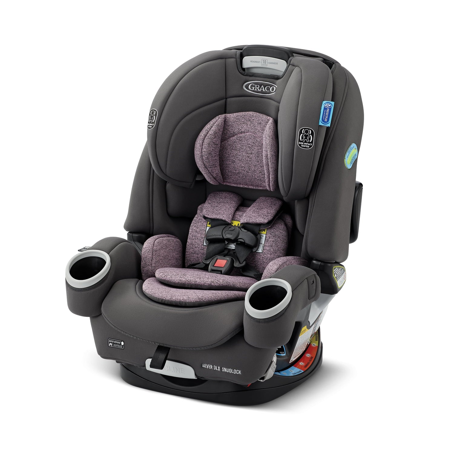 4Ever DLX Snuglock 4-In-1 Convertible Car Seat, Leila