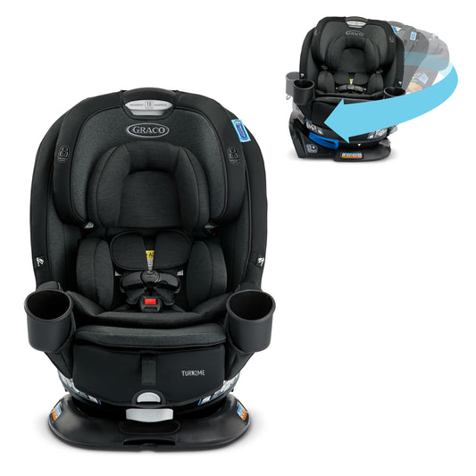 Turn2Me 3-In-1 Car Seat, Rotating Convertible Car Seat, Easy Installation, Cambridge, 30Lbs