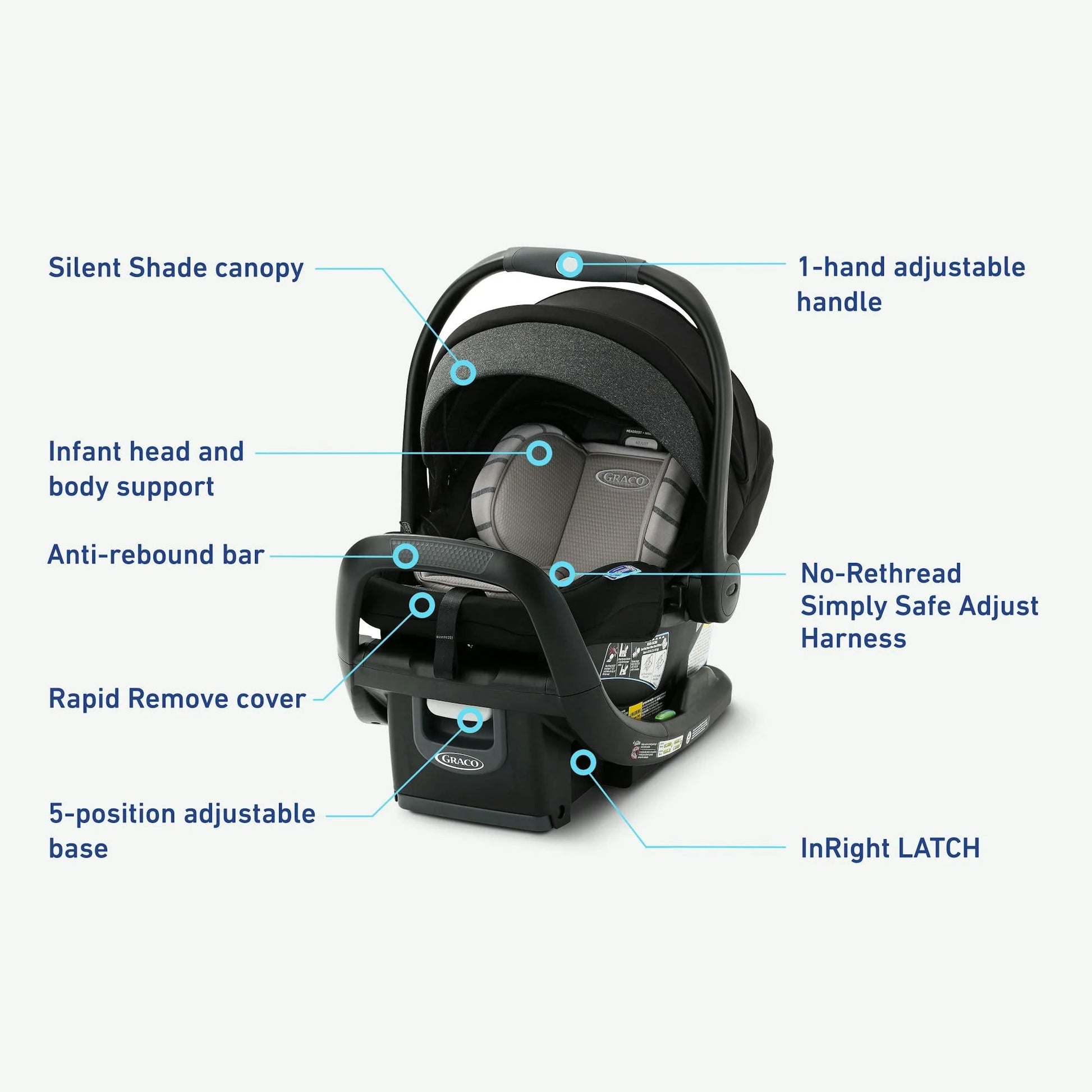 Snugride® Snugfit 35 DLX Infant Car Seat