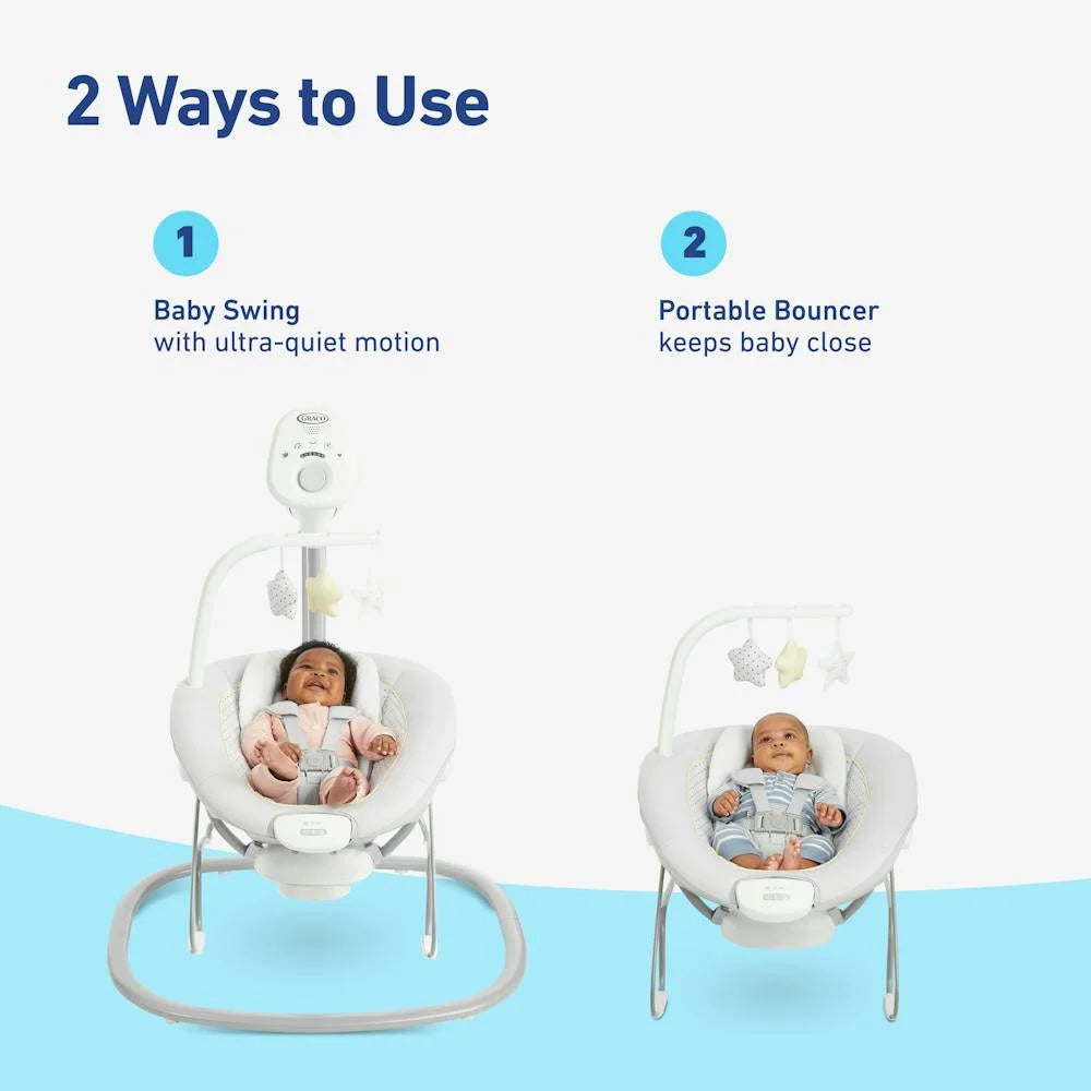 Sway2Me™ Swing with Portable Bouncer