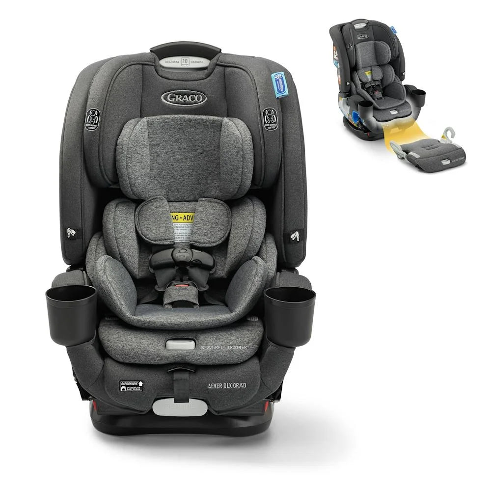 4Ever DLX Grad 5-In-1 Slim Car Seat, Grad