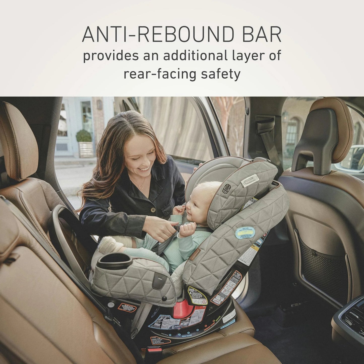 Premier™ 4Ever® DLX Extend2Fit® Snuglock® 4-In-1 Car Seat Featuring Anti-Rebound Bar, Midtown™ Collection