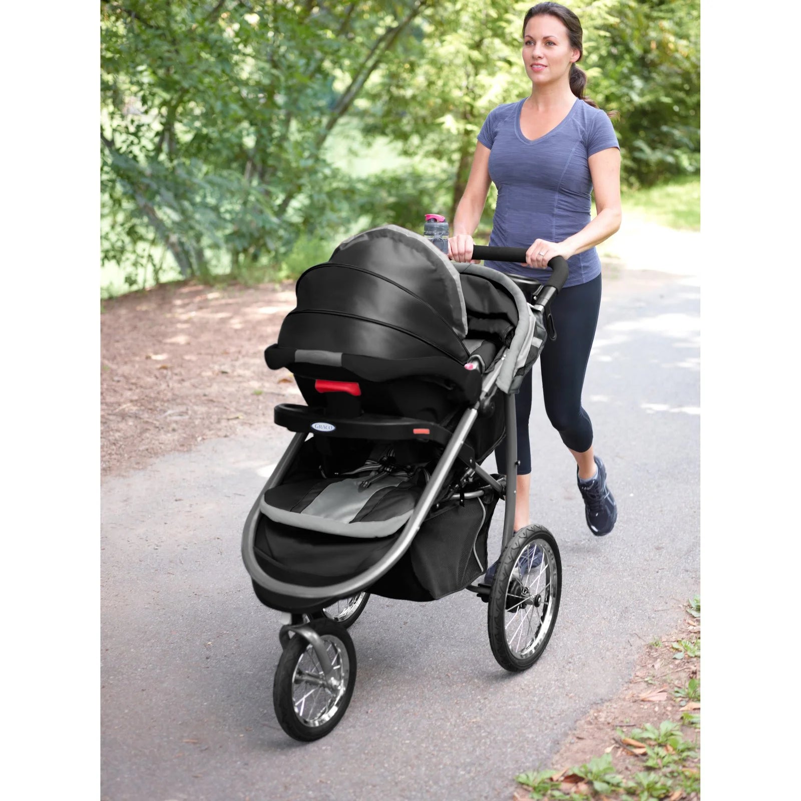 Fastaction Fold Jogger Click Connect Stroller, Gotham, 37 Lbs