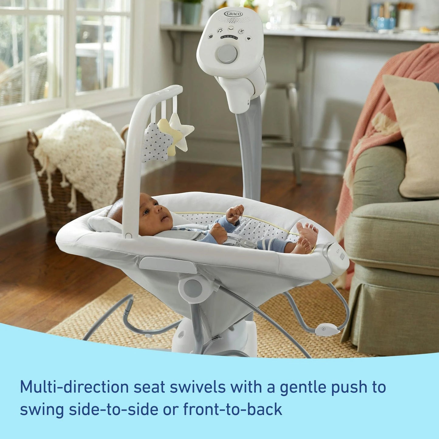 Sway2Me™ Swing with Portable Bouncer