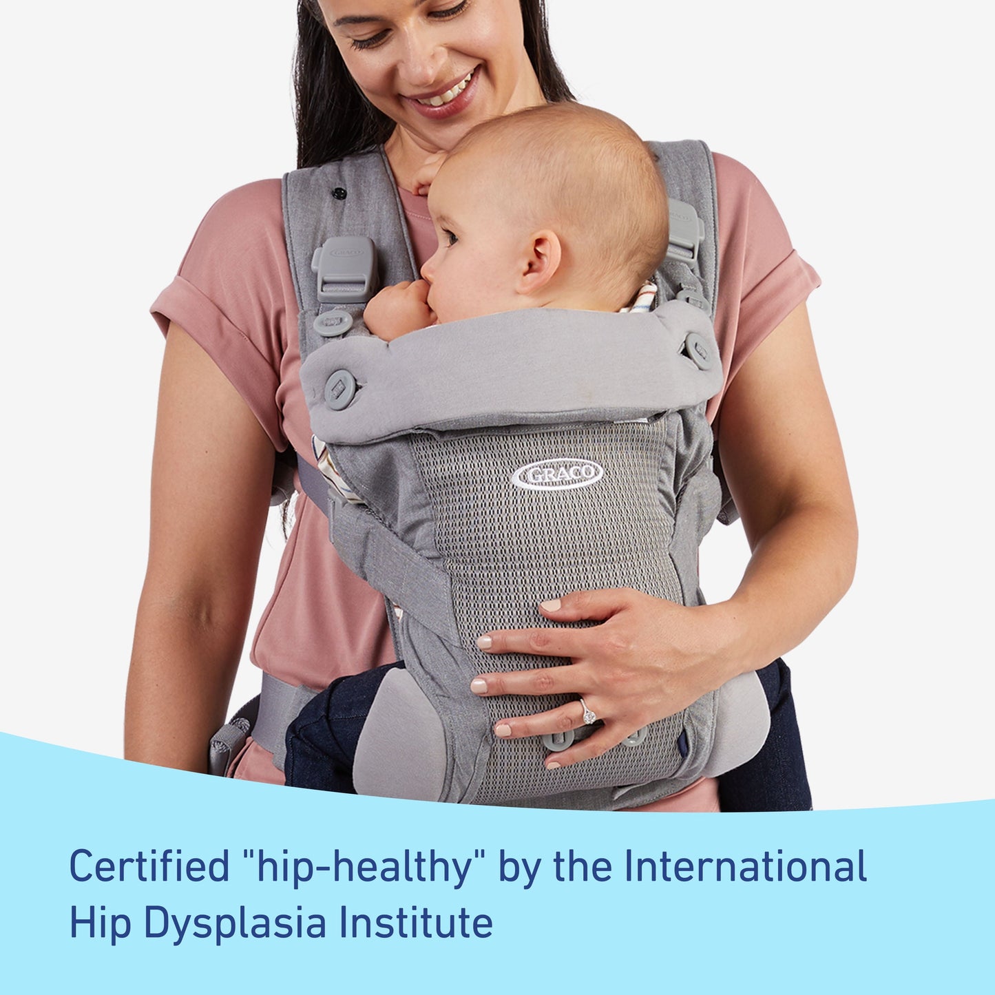 Convertible Baby Carrier, Oatmeal, One Size Fits All