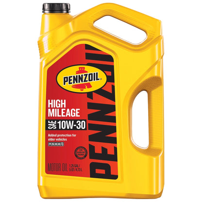 High Mileage 10W-30 Motor Oil, 5 Quart