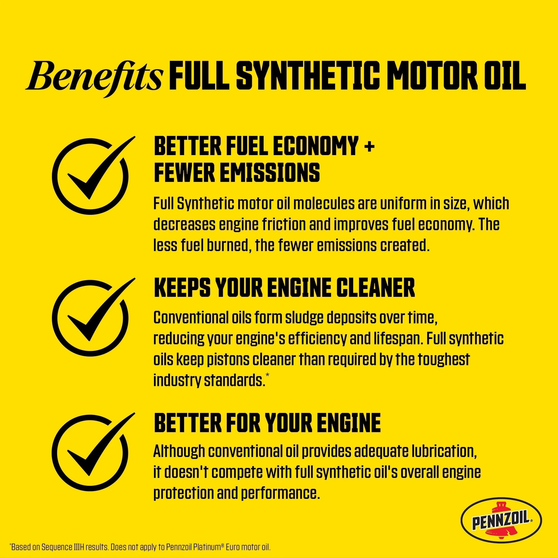 Platinum High Mileage Full Synthetic 10W-30 Motor Oil, 5 Quart