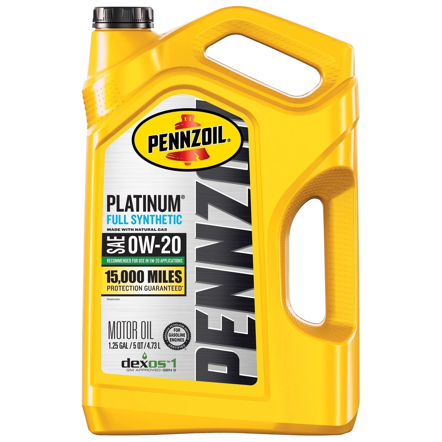 Platinum Full Synthetic 0W-20 Motor Oil, 5 Quart