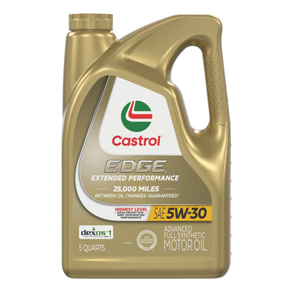 EDGE Extended Performance 5W-30 Advanced Full Synthetic Motor Oil, 5 Quarts