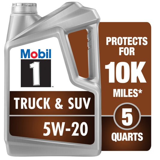 Truck & SUV Full Synthetic Motor Oil 5W-20, 5 Quart