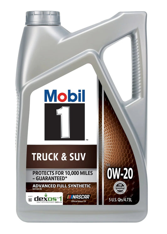 Truck & SUV Full Synthetic Motor Oil 0W-20, 5 Quart