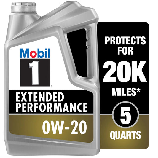 Extended Performance Full Synthetic Motor Oil 0W-20, 5 Quart