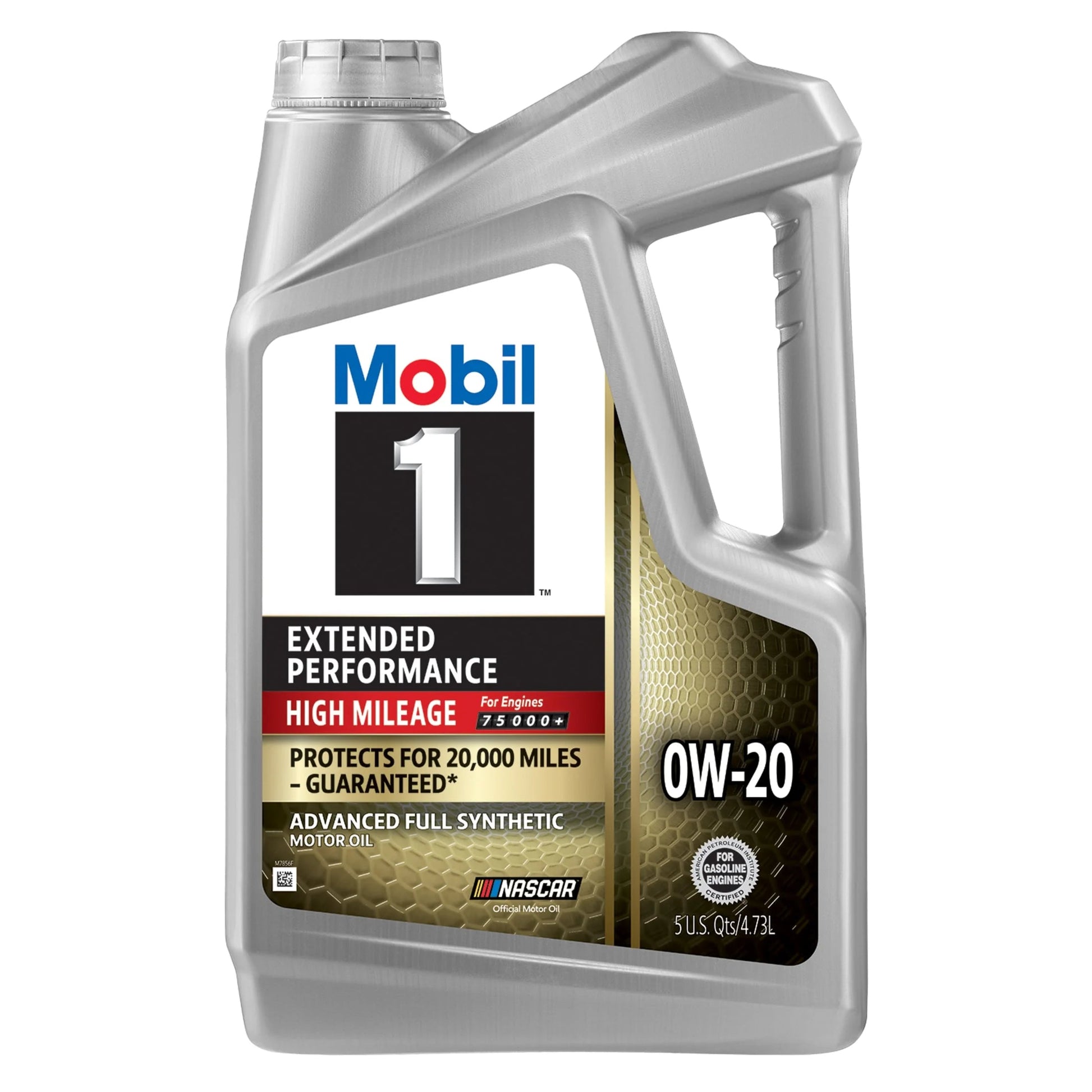 Extended Performance High Mileage Full Synthetic Motor Oil 0W-20, 5 Quart (3 Pack)