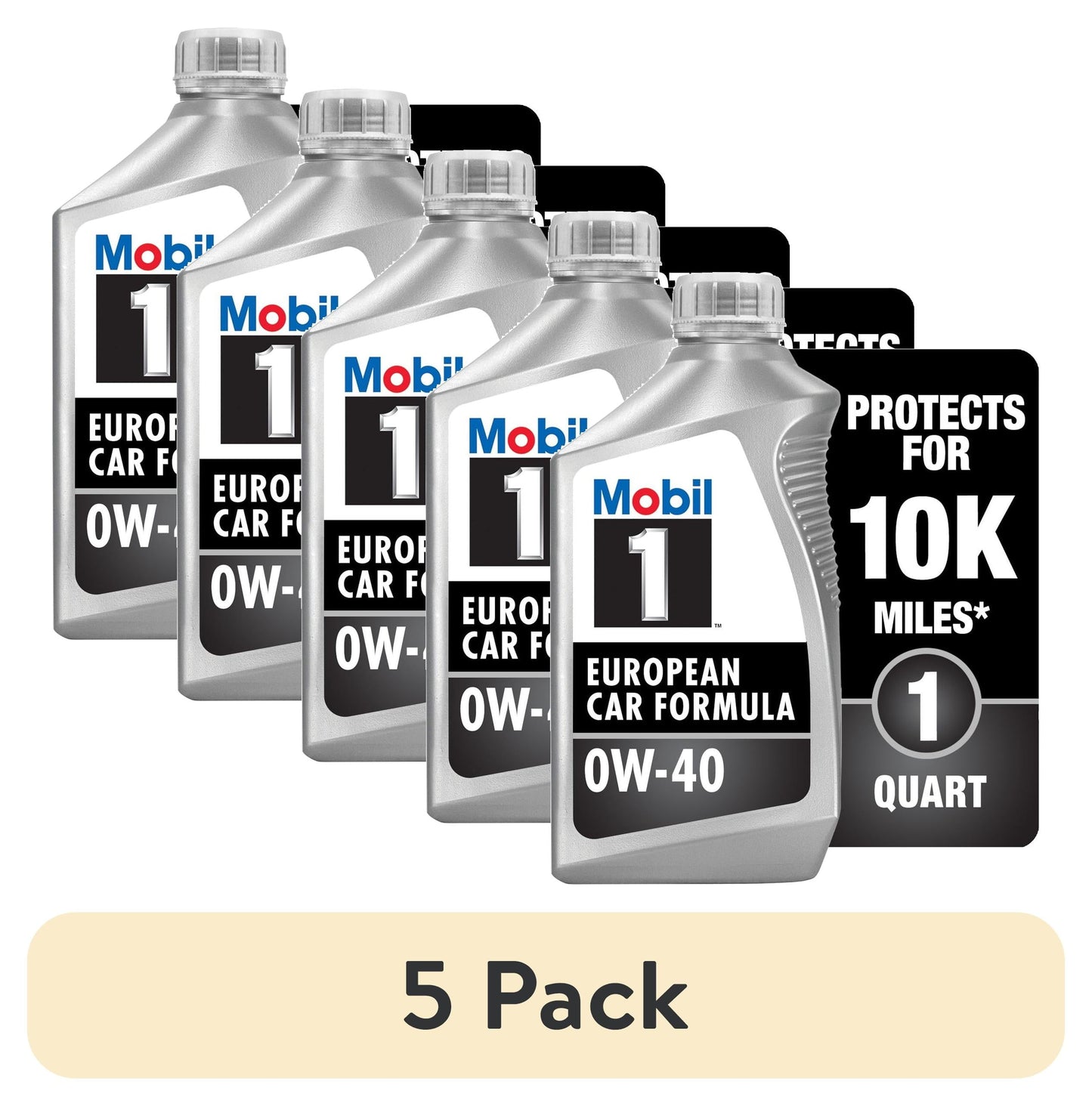 (5 Pack)  FS European Car Formula Full Synthetic Motor Oil 0W-40, 1 Quart