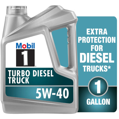 Turbo Diesel Truck Full Synthetic Motor Oil 5W-40, 1 Gallon