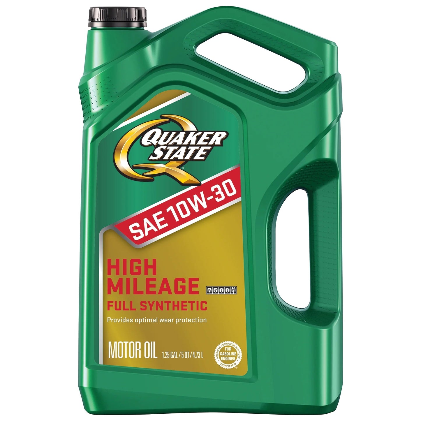 Full Synthetic High Mileage 10W-30 Motor Oil, 5 Quart